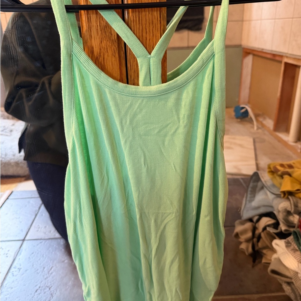 Light Green Women's Tank Top